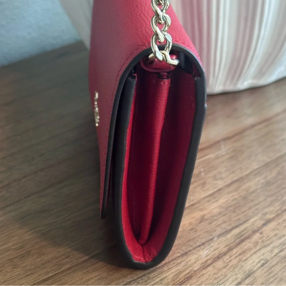 NWT - Kate Spade Convertible Candied Cherry Darcy Chain Wallet Crossbody - Picture 10 of 14